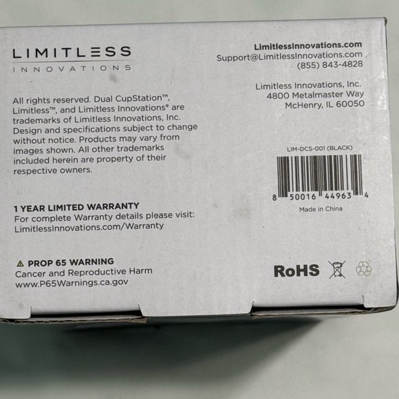 Dual CupStation Adjustable Cup
NWT
Holder - Black - Picture 5 of 5